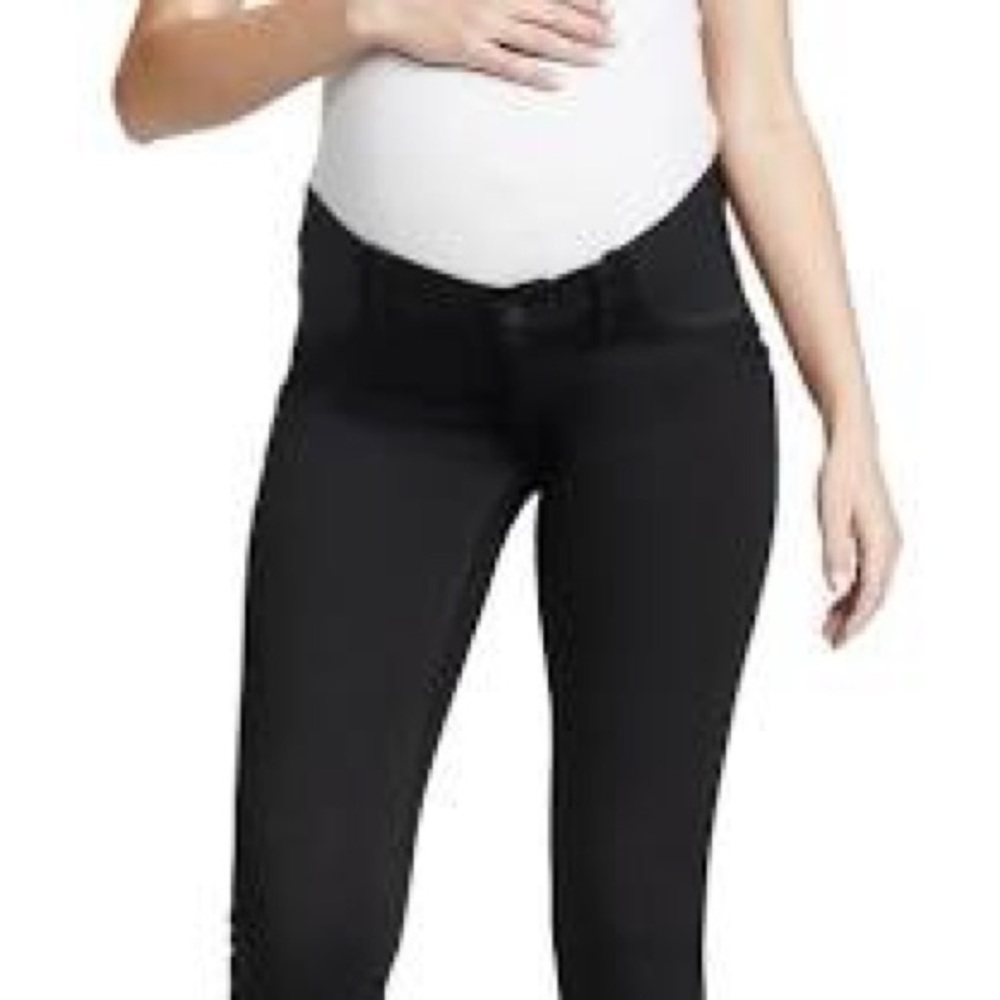 Dl1961 Emma black skinny maternity jeans